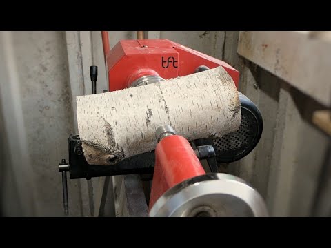 Log to bowl to boat - Live edge woodturning fail.