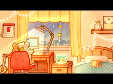 Hammy Steals Your Stress! [ 1HR cute study lofi mix ]