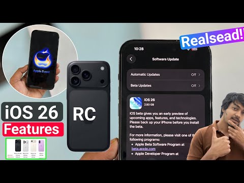iOS 26 RC Update Features | How To Prepare iPhone For Software Update |Tips For before Update iPhone