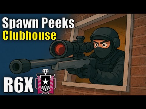 Rainbow Six Siege: Clubhouse Spawn Peek Guide | Master Every Angle