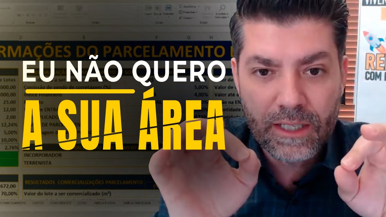 VEJA EM QUANTO VOCÊ PODE MULTIPLICAR O VALOR DA SUA ÁREA! |  PEDRO GERMANO