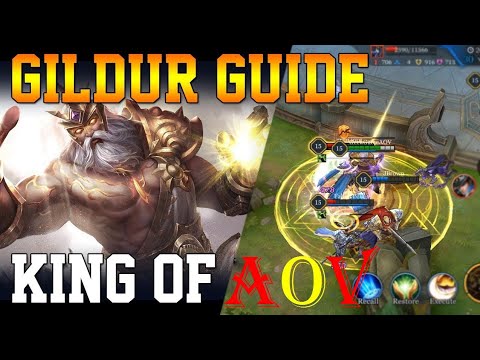 AOV GILDUR PRO BUILD ||BEST GAMEPLAY|| ARENA OF VALOR