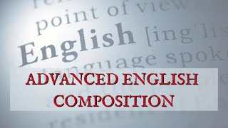 Advanced English Composition 102 Week 1