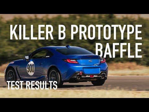 BRZ/GR86 FA24 Killer B Prototype Baffle Test Results