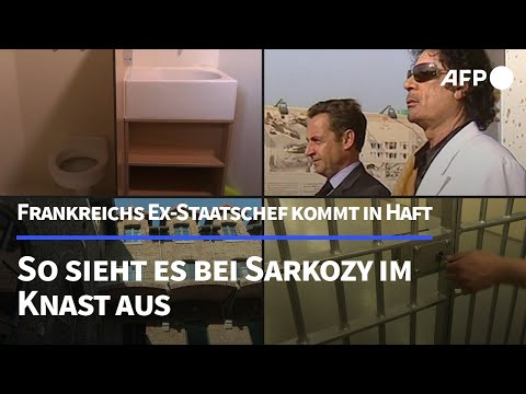 Sarkozy im Knast – so sind seine Haftbedingungen | AFP