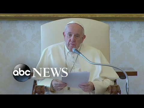 教皇方濟各向世界發出情感資訊 (Pope Francis sends emotional message to the world)