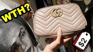 LUXURY THRIFT SHOPPING IN DUBAI!! (WE FOUND GUCCI)