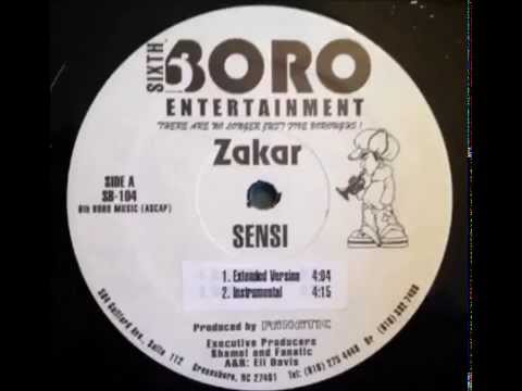 Zakar ~ Sensi feat. Big Cheeze & Lord V.I. (Extended Version) ~ 6th Boro 1996 North Carolina
