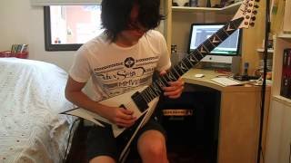 Periphery - Erised (John Petrucci Solo) (Guitar cover) HD