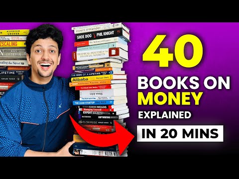 40 Money Books Made Me RICH | 40 Books Summaries in 20 Mintues