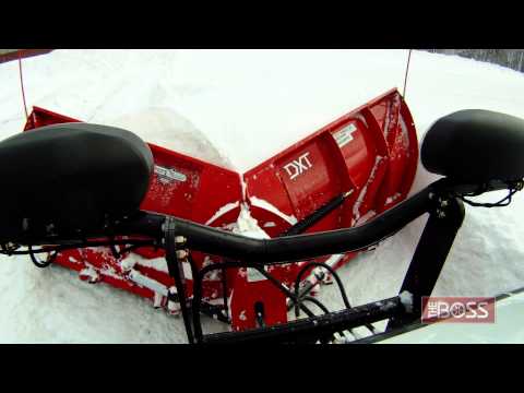 The BOSS Power-V DXT Snowplow in Action
