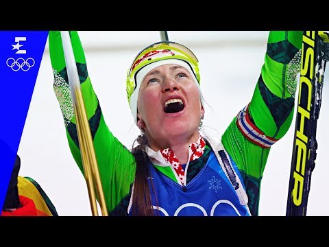 Biathlon | Women's 4x6km Relay Highlights | Pyeongchang 2018 | Eurosport