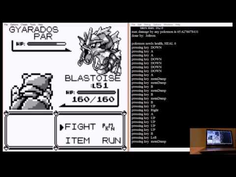 AI Defeats Elite Four Pokemon Blue