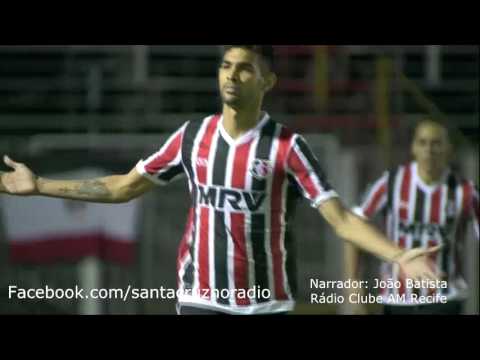 11/07/17 - Luverdense 2x2 Santa Cruz - Gols na voz de João Batista Nascimento, Rádio Clube Recife