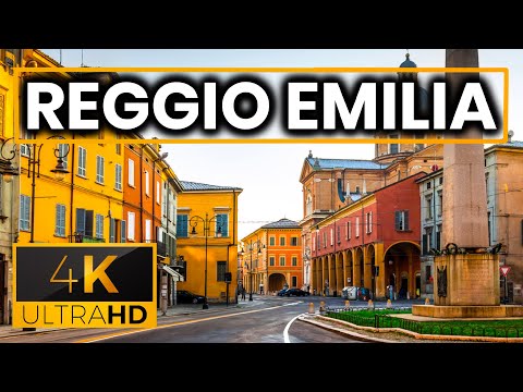 REGGIO EMILIA 🇮🇹 | Walking Tour - 4K60fps