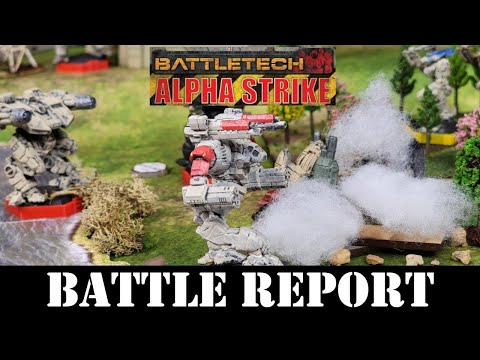 16. Battle of Maplewood | BattleTech Alpha Strike Battle Report | Tamar Rising Chaos Campaign