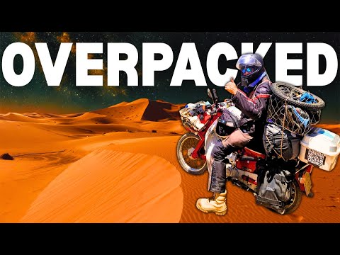 ULTIMATE Honda C90 Adventure Bike Walkthrough | Sahara Build