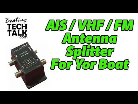 Vesper SP160 AIS / VHF / FM Antenna Splitter