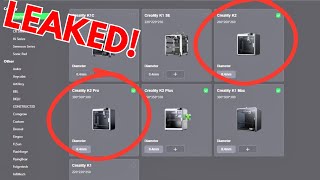 Creality K2 and K2 Pro Leaked On Creality Print V6.2.1.3044