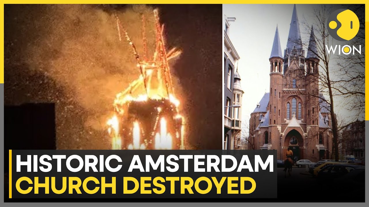 Vondelkerk Fire in Amsterdam: Monumental Church Ravaged on New Year’s Day | WION