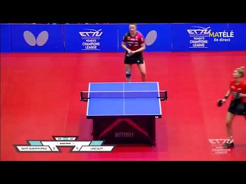 Daniela Dodean Monteiro amazing performance against Europe Nr 1 Sofia Polcanova TTSQ-LinzFroschberg