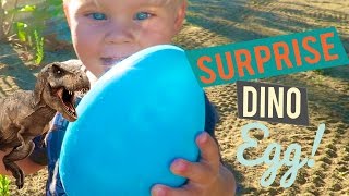 😱 SURPRISE DINO EGG!! 😱