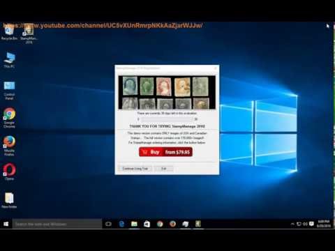 How to Uninstall StampManage 2016 on Windows 10? Video
