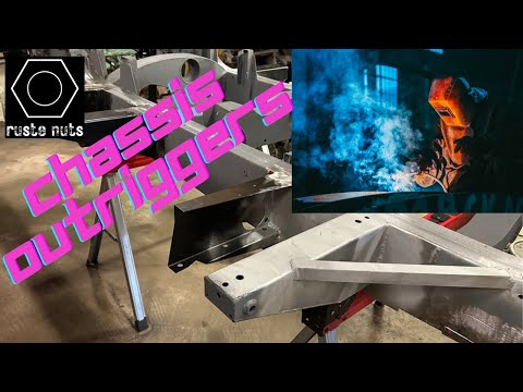 Bobs Chassis Outriggers | series 3 Land Rover Restoration - part 20