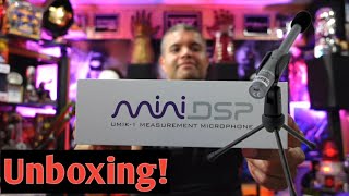 Video thumbnail for MiniDSP UMIK-1 Calibration Microphone : UNBOXING by THE RAFCAVE