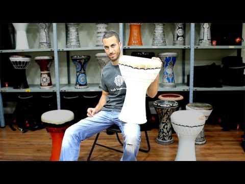 Professional Dohola Clay Doumbek & Goat Skin