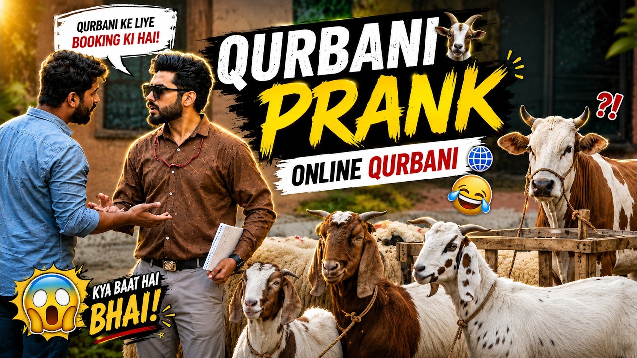 Qurbani Prank On Rendom People || BY AJ-AHSAN ||