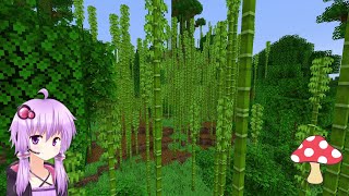 【Minecraft】30分でマインクラフト part26　～竹が欲しい(リベンジ編)～　【voiceroid実況】【ゆっくり実況】