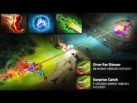 Son of DENDI?! — Amazing Pudge Mid with 96.69% Hook Accuracy | Pudge Official