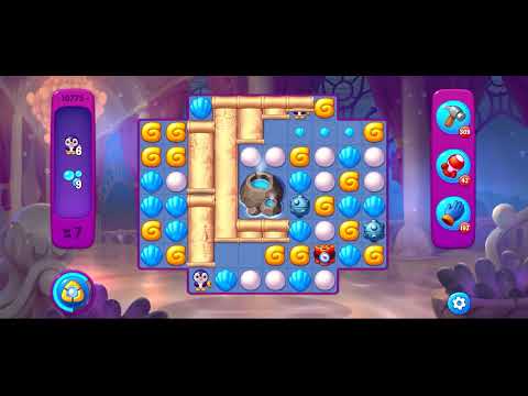 Fishdom Very Hard level 10775 no boosters フィッシュダム ベリーハード