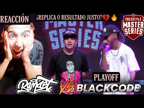 RAMSET VS BLACKCODE PLAYOFF (REACCIÓN) | ¿REPLICA O FUE JUSTO EL RESULTADO?🔥| #FMSPERÚ 2021