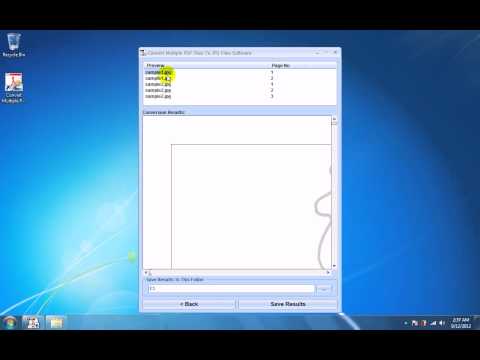 Convert Multiple PDF Files To JPG Files Software