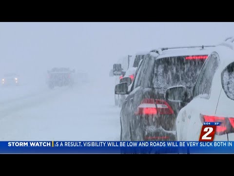 Rain Quickly Turns To Snow Across Northern Nevada