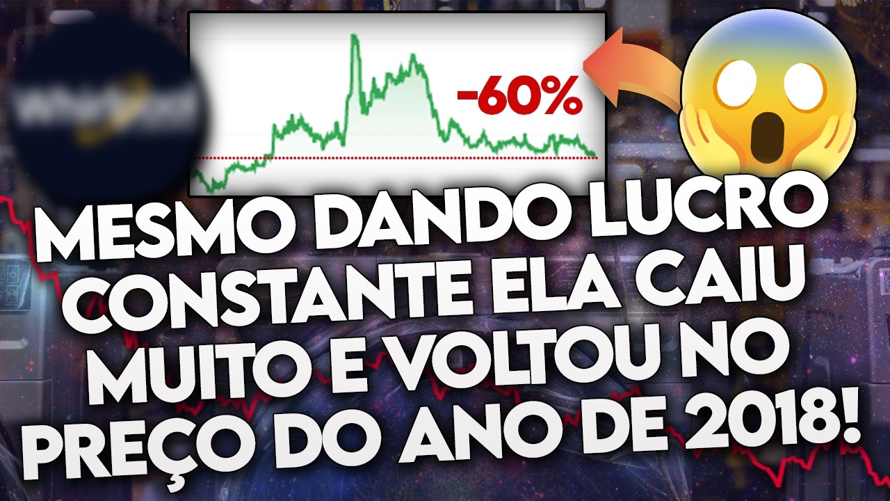 5 AÇÕES BOAS que ESTÃO nas MÍNIMAS! (Mesmo com LUCRO elas CAÍRAM MUITO) - TOP 5