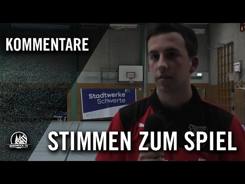 Die Stimmen zum Spiel (Holzpfosten Schwerte - Futsal Panthers Köln, Futsalliga West) | RHEINKICK.TV