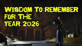 Wisdom to reflect on while gaming.