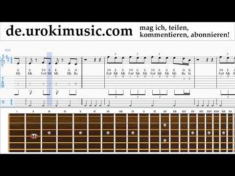 Gitarrenunterricht The Chainsmokers - Sick Boy Noten Lernen um-ih995