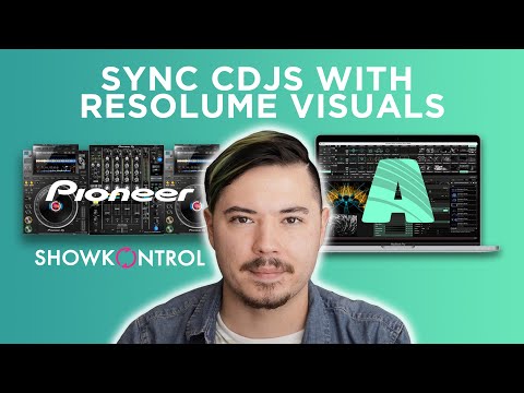 Sync CDJS With Resolume Visuals (ShowKontrol Setup Tutorial)