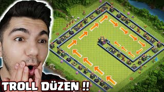 ÇOK ZOR !! #2 (Trol Düzen) - Clash Of Clans