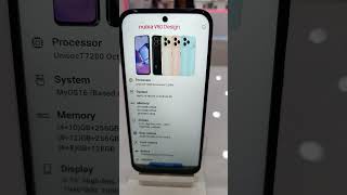Nubia V80 Design - Price and Features