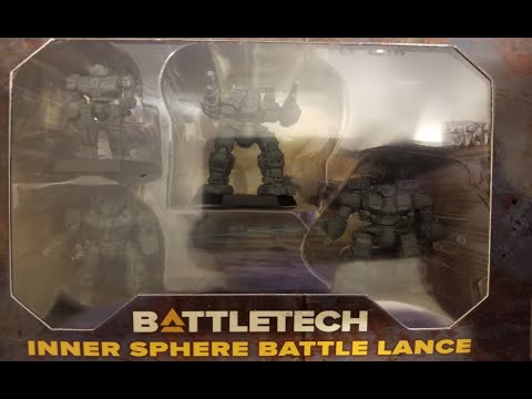 BattleTech - Inner Sphere Battle Lance Unboxing