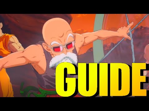 Master Roshi Combo Guide Dragon Ball FighterZ! [DBFZ Corner, Restand, and Bnb Combos]