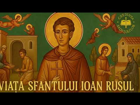 📖 Viața Sfântului Ioan Rusul | Minuni, smerenie și sfințenie în robie pentru Hristos