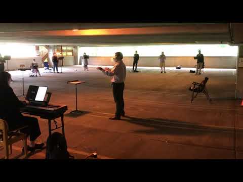 MSU University Chorale rehearsal, Sept. 2020