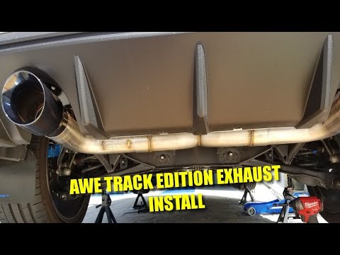 AWE Track Edition Exhaust Install - 2016 Ford Focus RS (sound clips @ 4:00 mark)