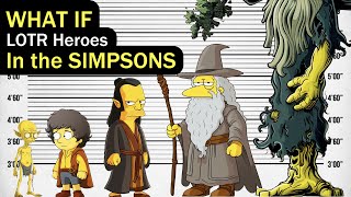 Middle-Earth Meets Springfield: LOTR Characters Take Over The Simpsons!